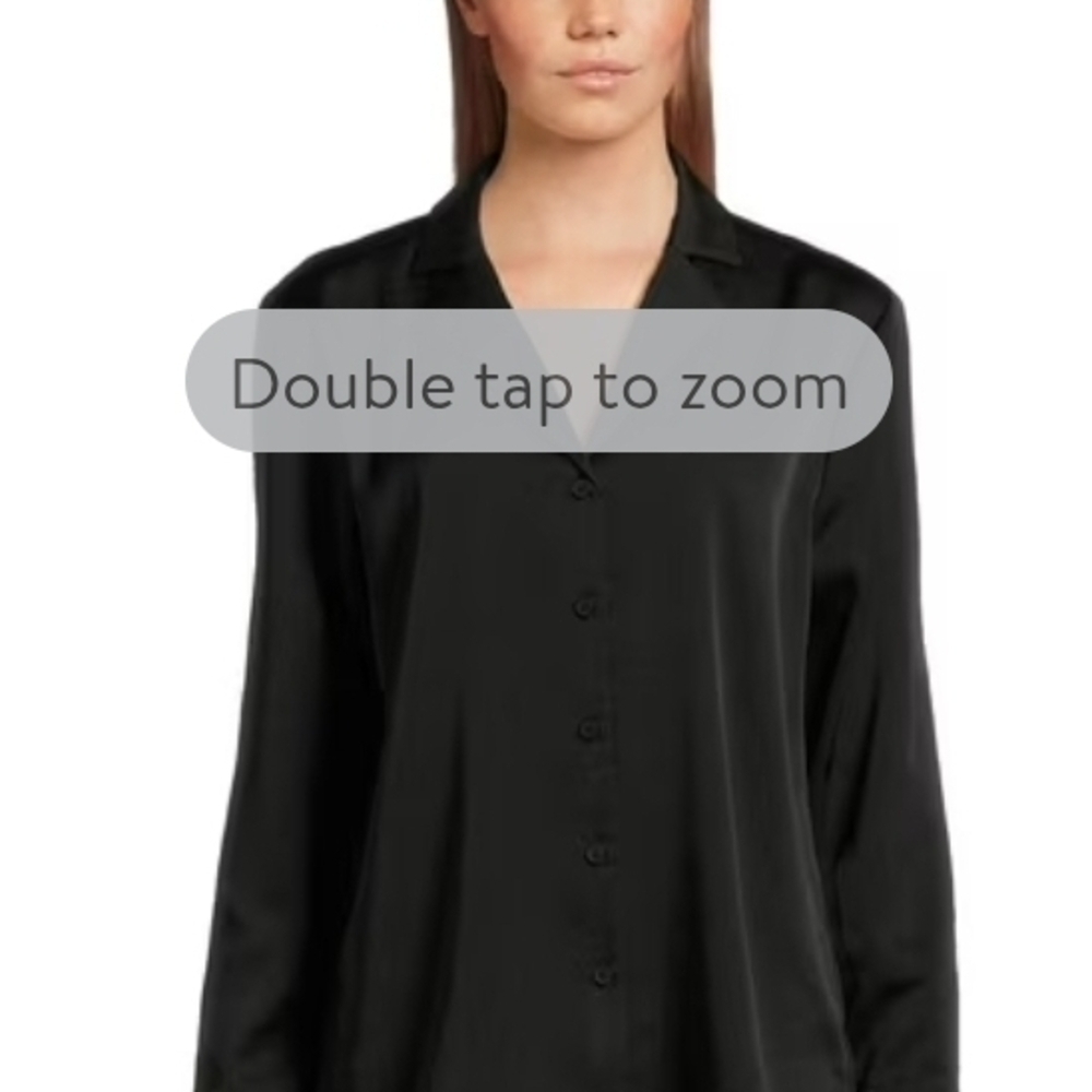 Nine Eight 98 Classic Black Button Down Shirt